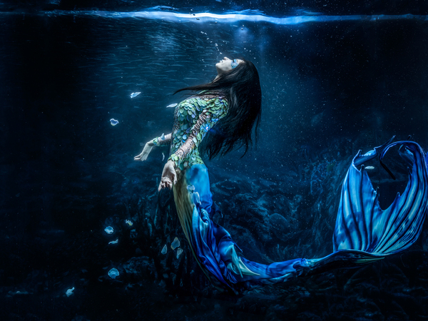 Photograph Haseo Hasegawa Mermaid 2 on One Eyeland
